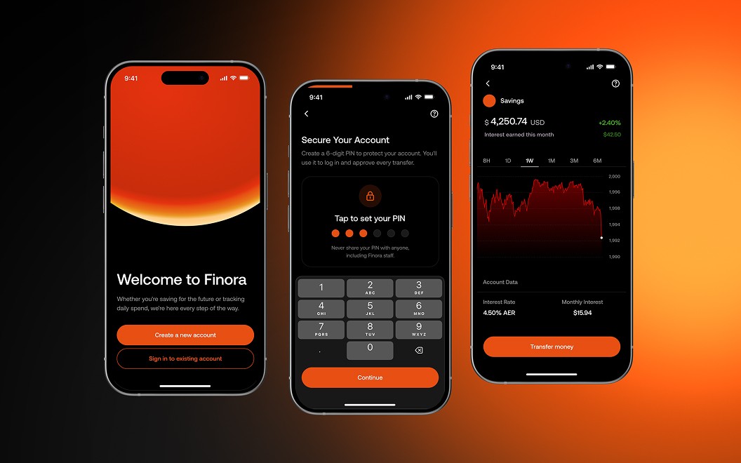 Finora project by Digital Joy Club